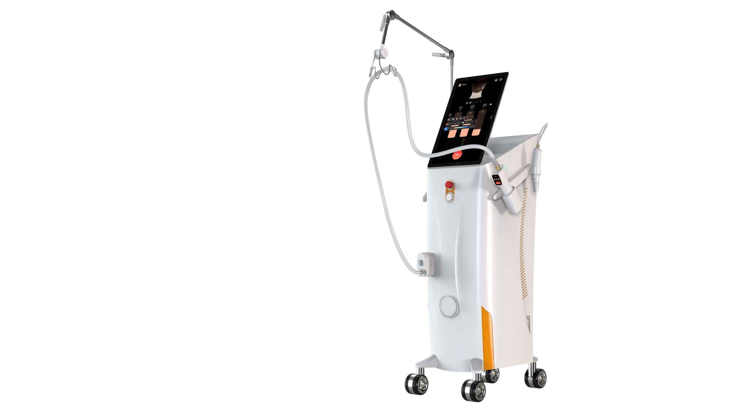 EOS Max pro Diode ice laser Quattro wave / 1 handvat (Wit) 6